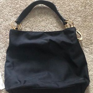 Black with flower inside JPK purse